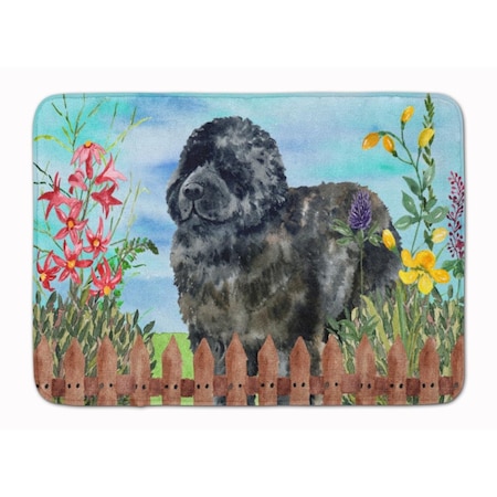 Carolines Treasures Newfoundland Spring Machine Washable Memory Foam Mat CK1233RUG